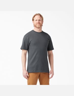 Tričko Dickies Krátké Sleeve Pocket Šedé | RGBOPNU-03