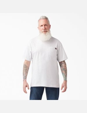 Tričko Dickies Krátké Sleeve Pocket Šedé | ZXBMYDG-30