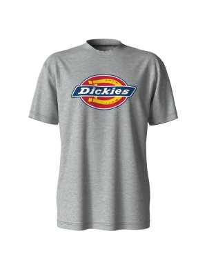 Tričko Dickies Krátké Sleeve Tri-Color Logo Grafická Šedé | JMDXKNG-43