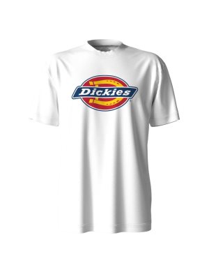 Tričko Dickies Krátké Sleeve Tri-Color Logo Grafická Bílé | ZQWADYJ-56