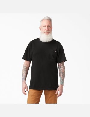 Tričko Dickies Krátké Sleeve Two Packs Černé | JRKHWEF-48