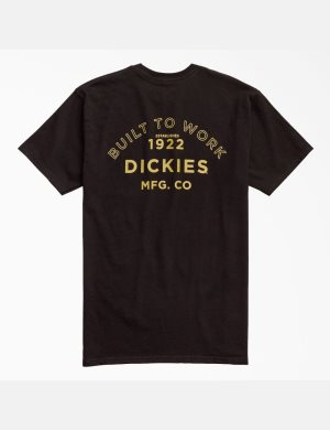 Tričko Dickies MFG. Co Grafická Černé | SBDKFXV-13