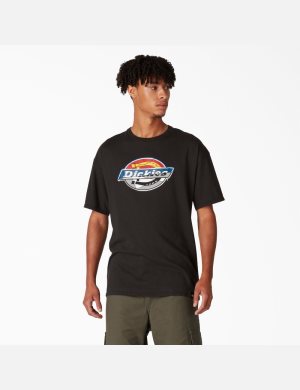 Tričko Dickies Skateboarding Distressed OG Grafická Černé | CJHZUSX-93