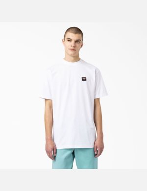 Tričko Dickies Skateboarding Mount Vista Bílé | GENVMXA-02